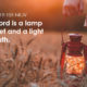 God’s Word is a lamp to my path