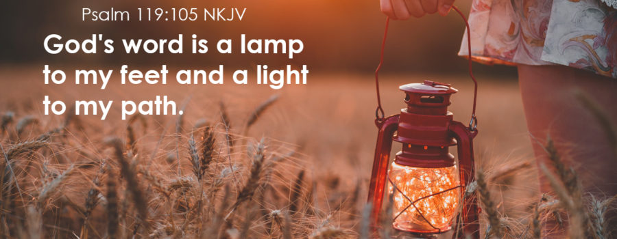 God’s Word is a lamp to my path