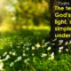 God’s Word gives light