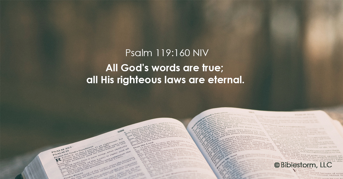 All God's Words are true - BibleStorm